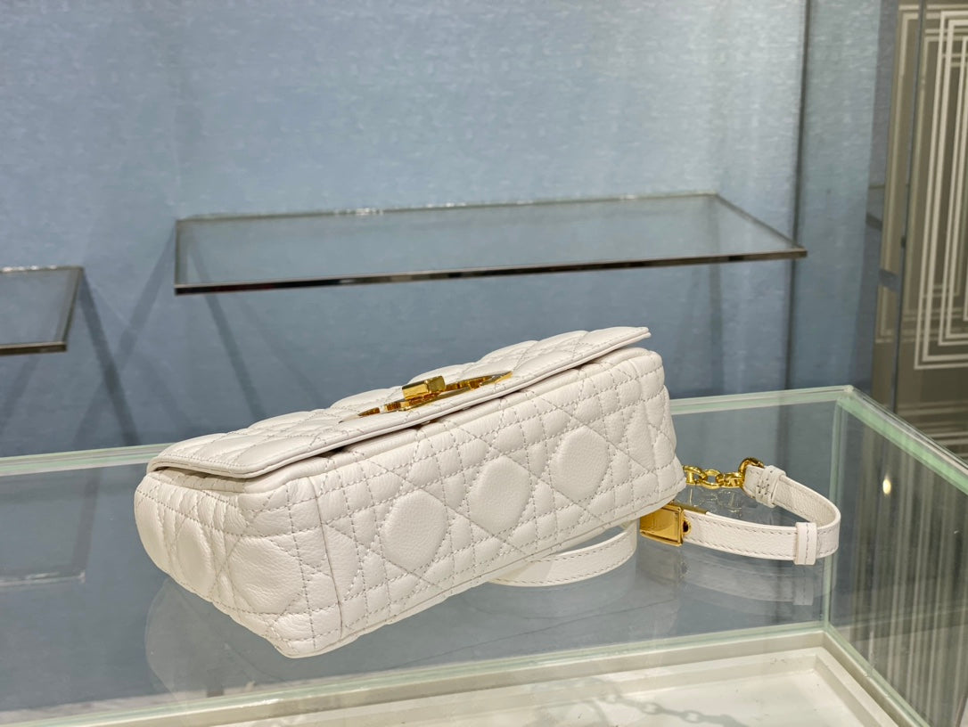SMALL CARO BAG 20 WHITE CALFSKIN mysite