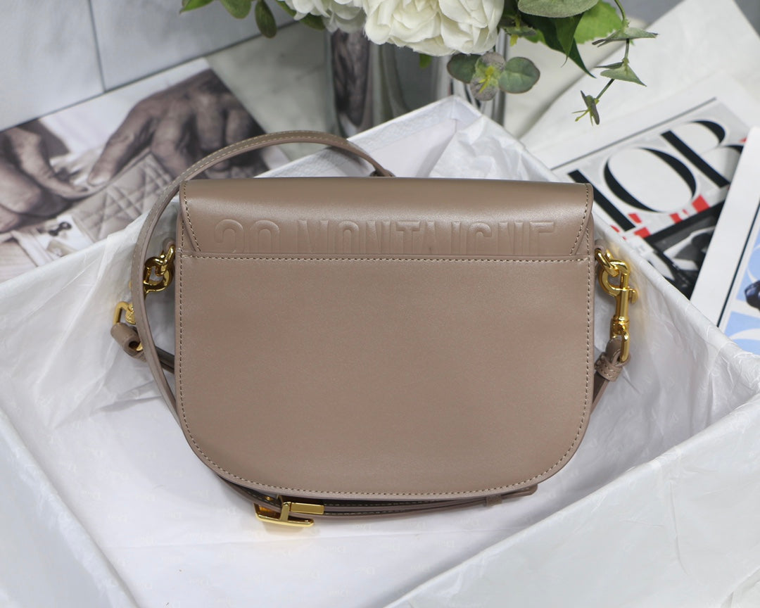 MEDIUM CD BOBBY 22CM DARK BROWN CALFSKIN GOLD HARDWARE mysite