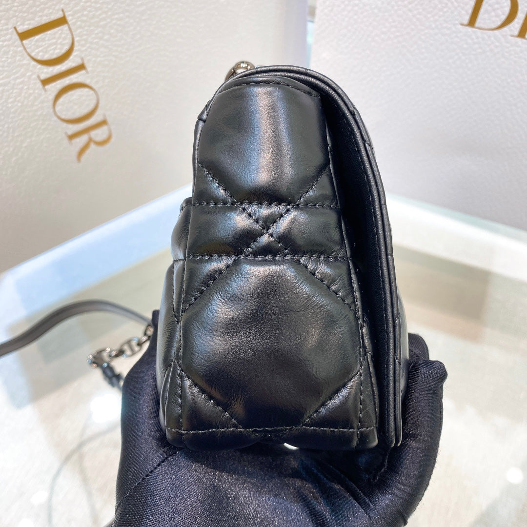 SMALL CARO BAG 20 BLACK MACROCANNAGE CALFSKIN BLACK HARDWARE mysite