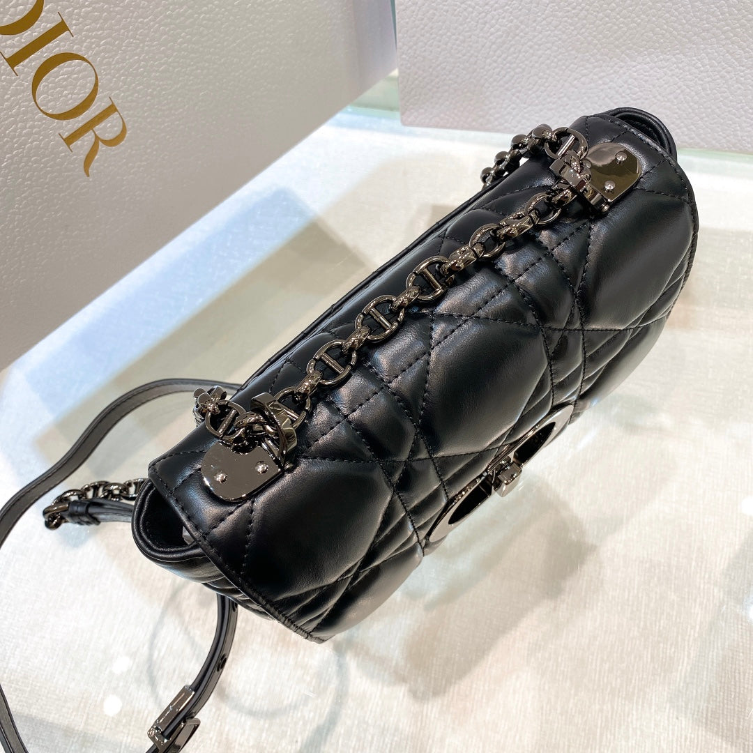 SMALL CARO BAG 20 BLACK MACROCANNAGE CALFSKIN BLACK HARDWARE mysite