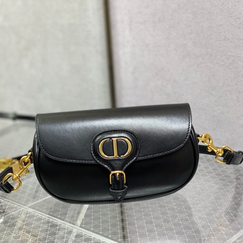 medium cd east west 22cm black calfskin ghw mysite