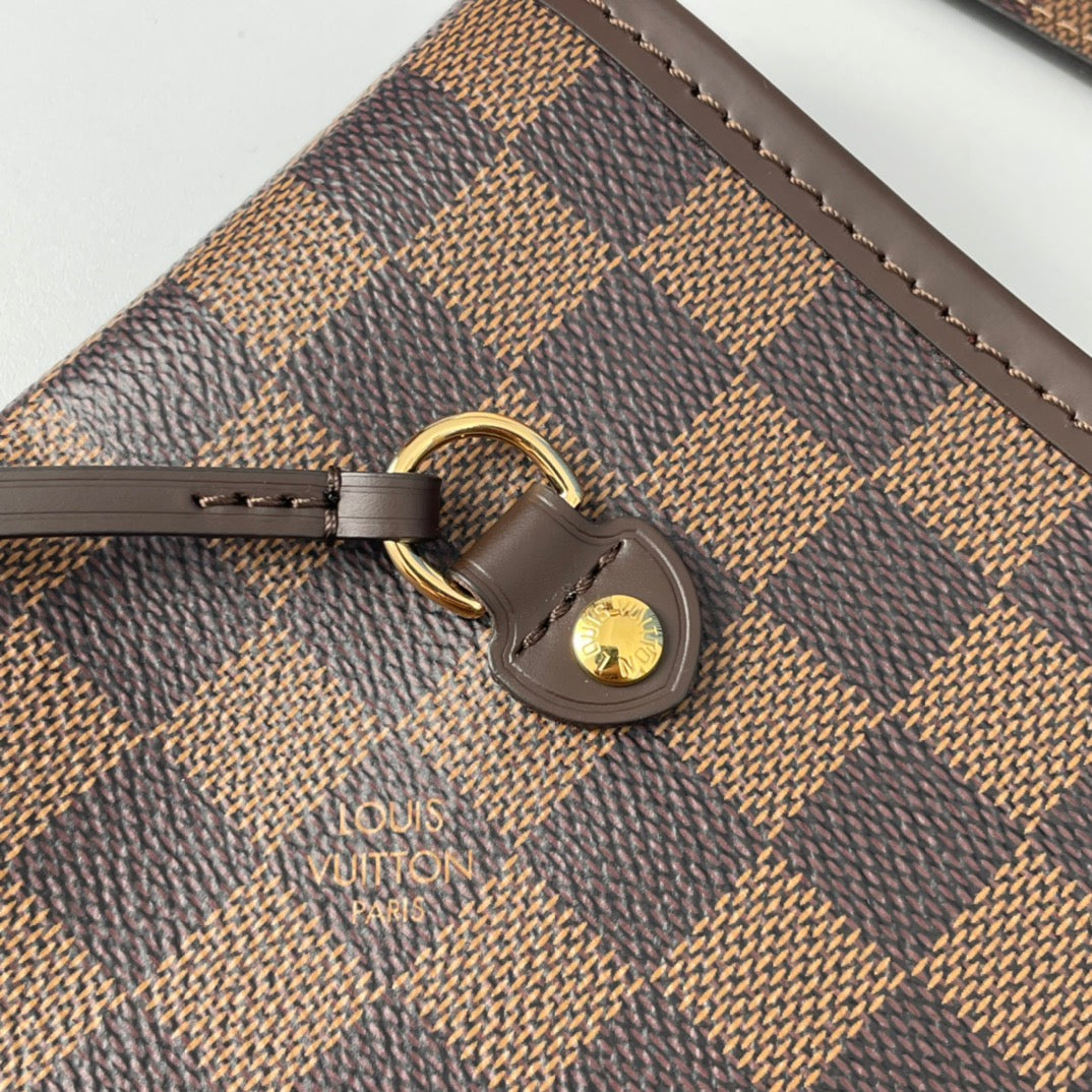 NEVERFULL MM 32 BROWN RED DAMIER AZUR mysite