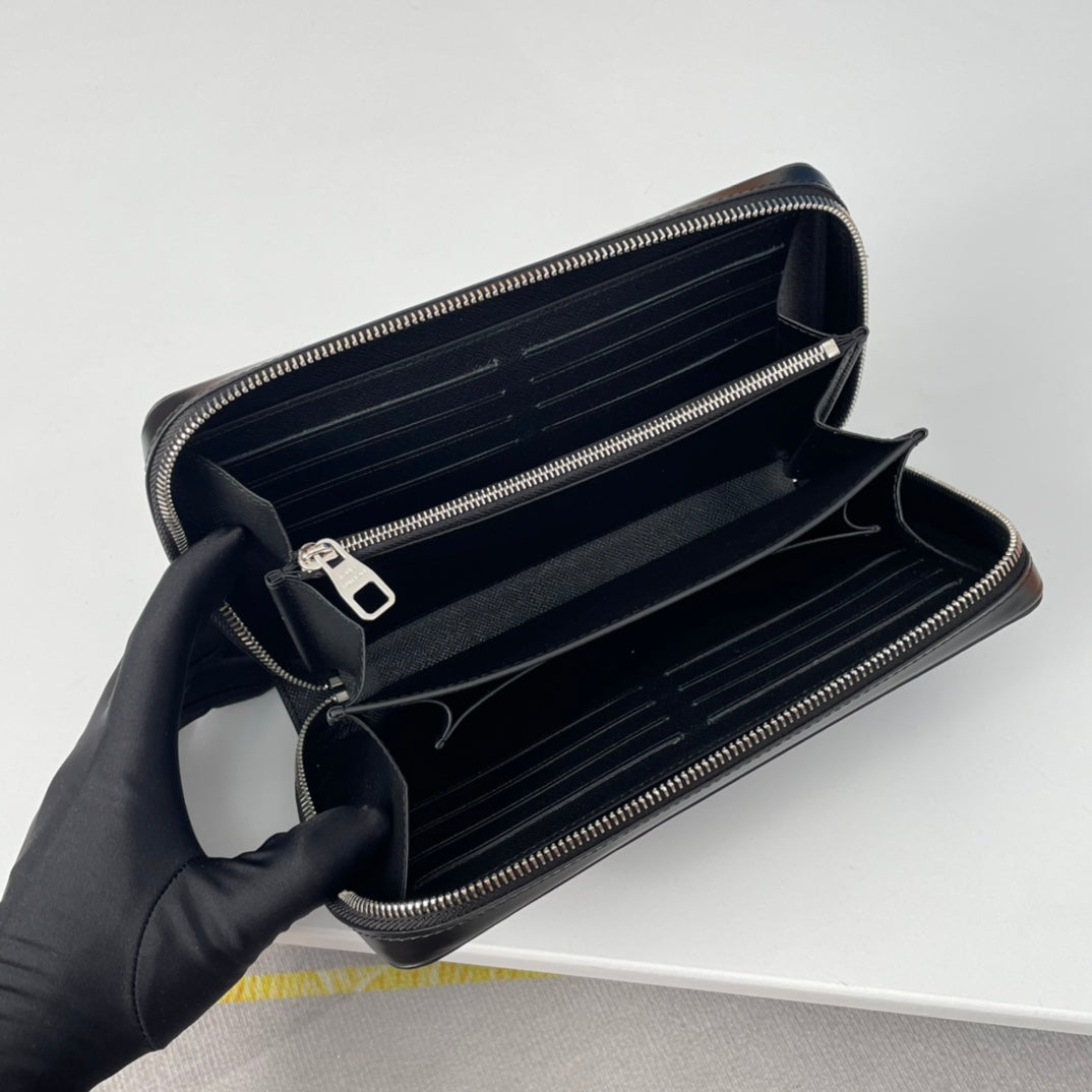 LV M61698 Zippy XL Wallet Black Damier Infini Leather 221562 mysite