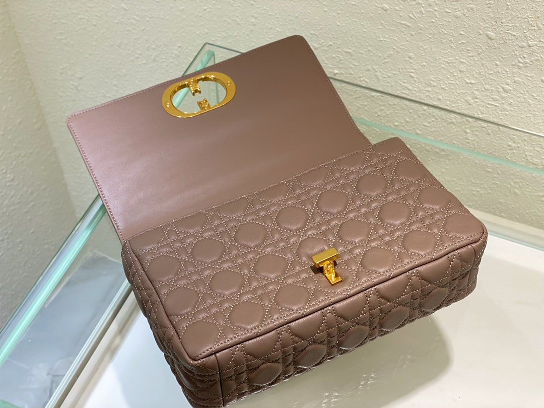 LARGE CARO BAG 28 WARM TAUPE CALFSKIN mysite