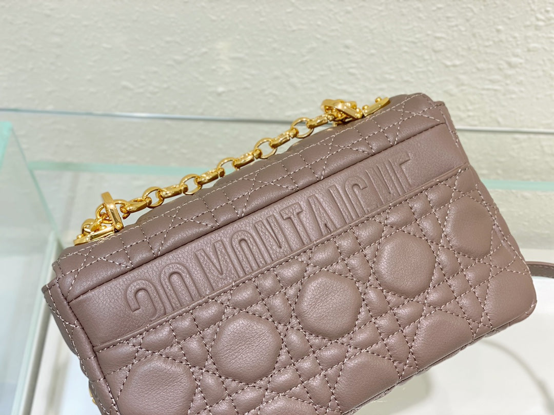 SMALL CARO BAG 20 WARM TAUPE CALFSKIN mysite