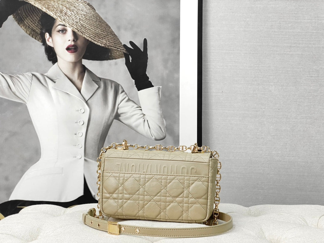 SMALL CARO BAG 20 PALE YELLOW CALFSKIN mysite