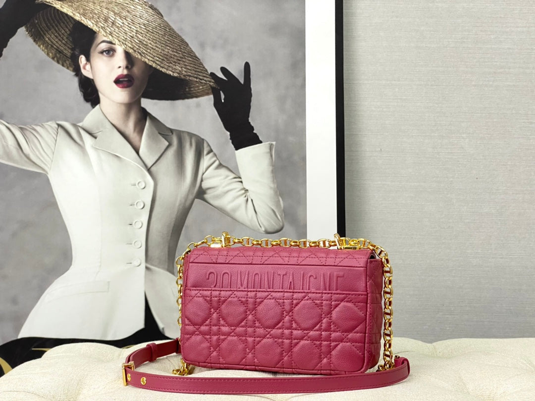 SMALL CARO BAG 20 DARK PINK CALFSKIN mysite