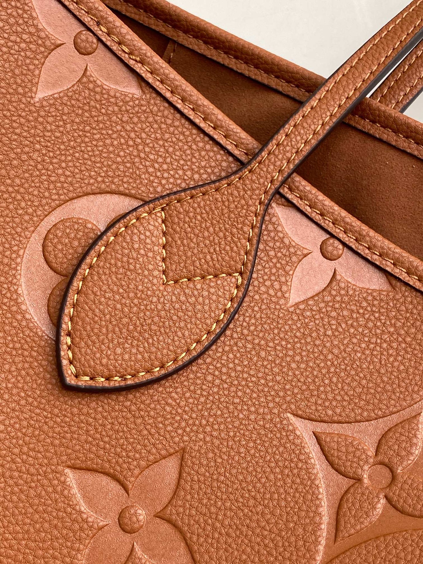 NEVERFULL MM 32 BROWN MONOGRAM EMPREINTE LEATHER mysite