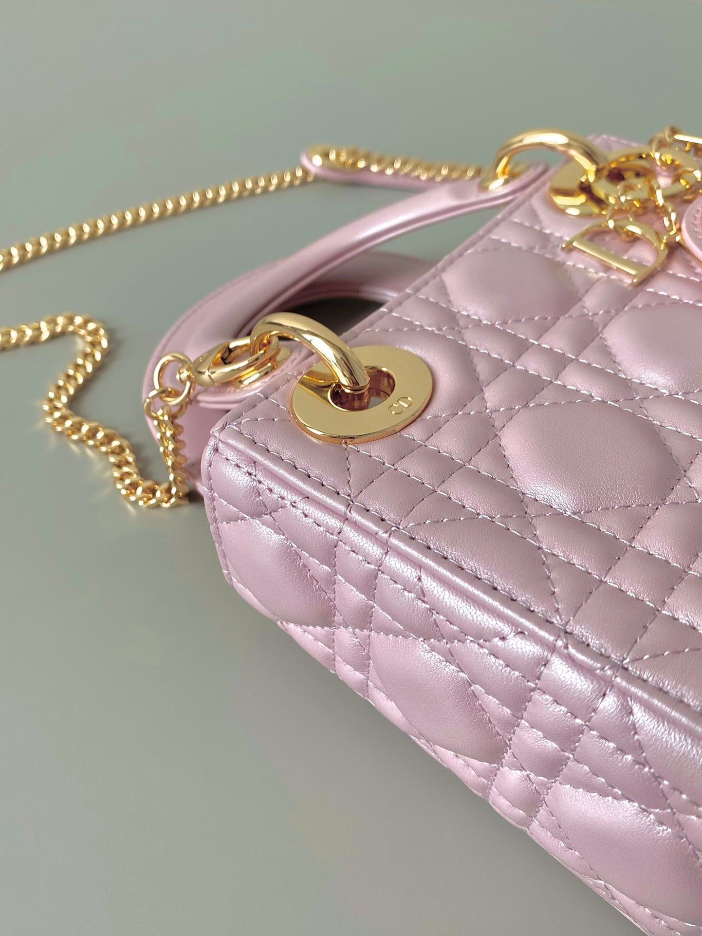 MINI LADY 17 MY ABC POWDER PINK LAMBSKIN mysite