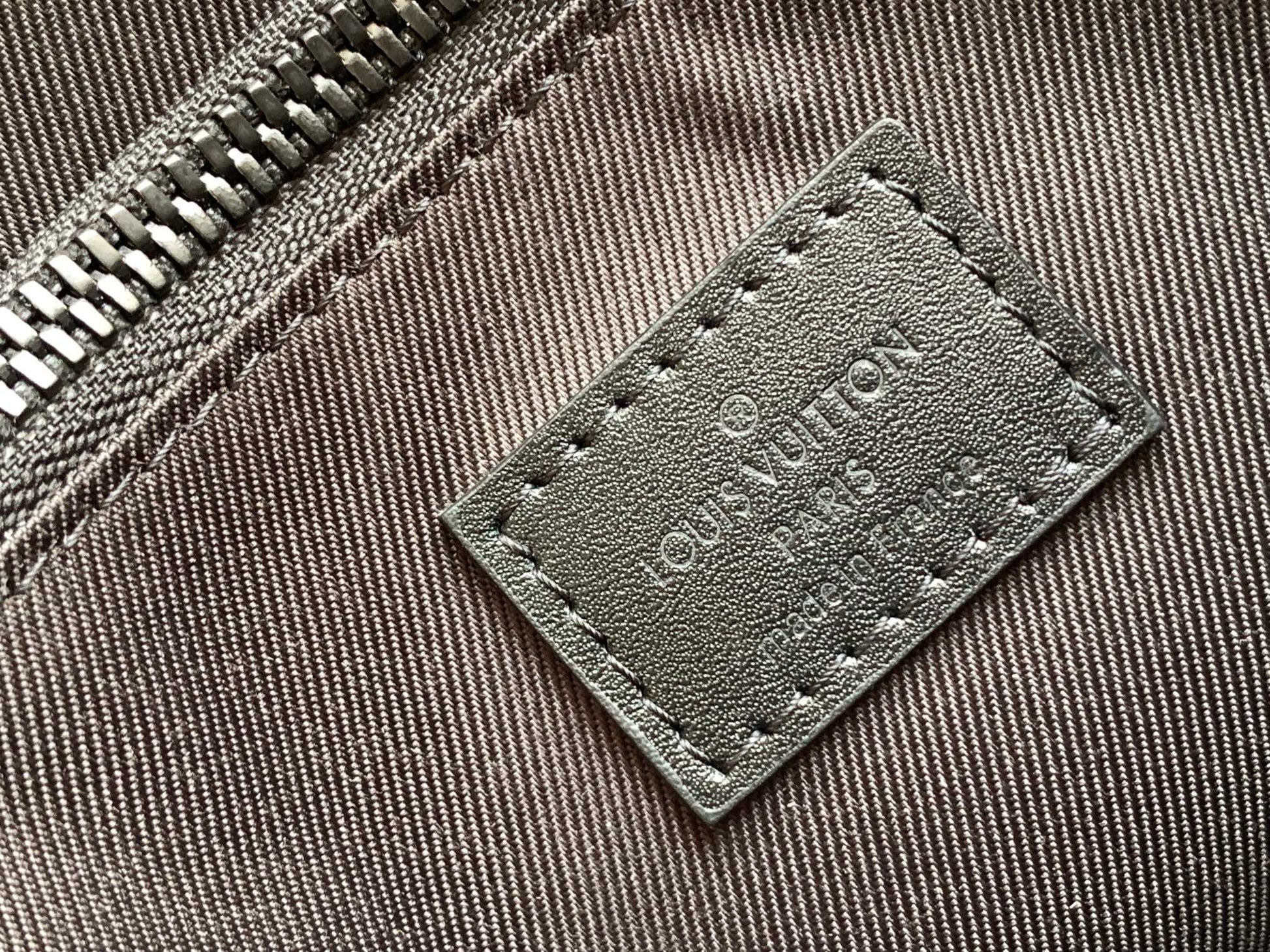 LV  S Lock Sling Bag 21cm Brown Black Monogram Macassar Canvas mysite