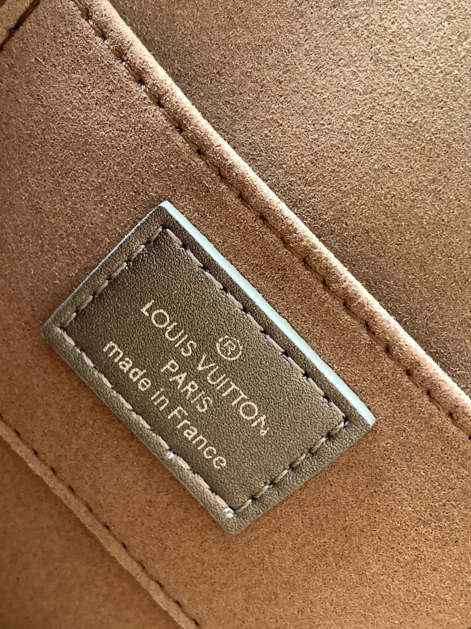 LV Dauphine Bag 20cm Metallic Sliver Monogram Embossed Cafskin mysite