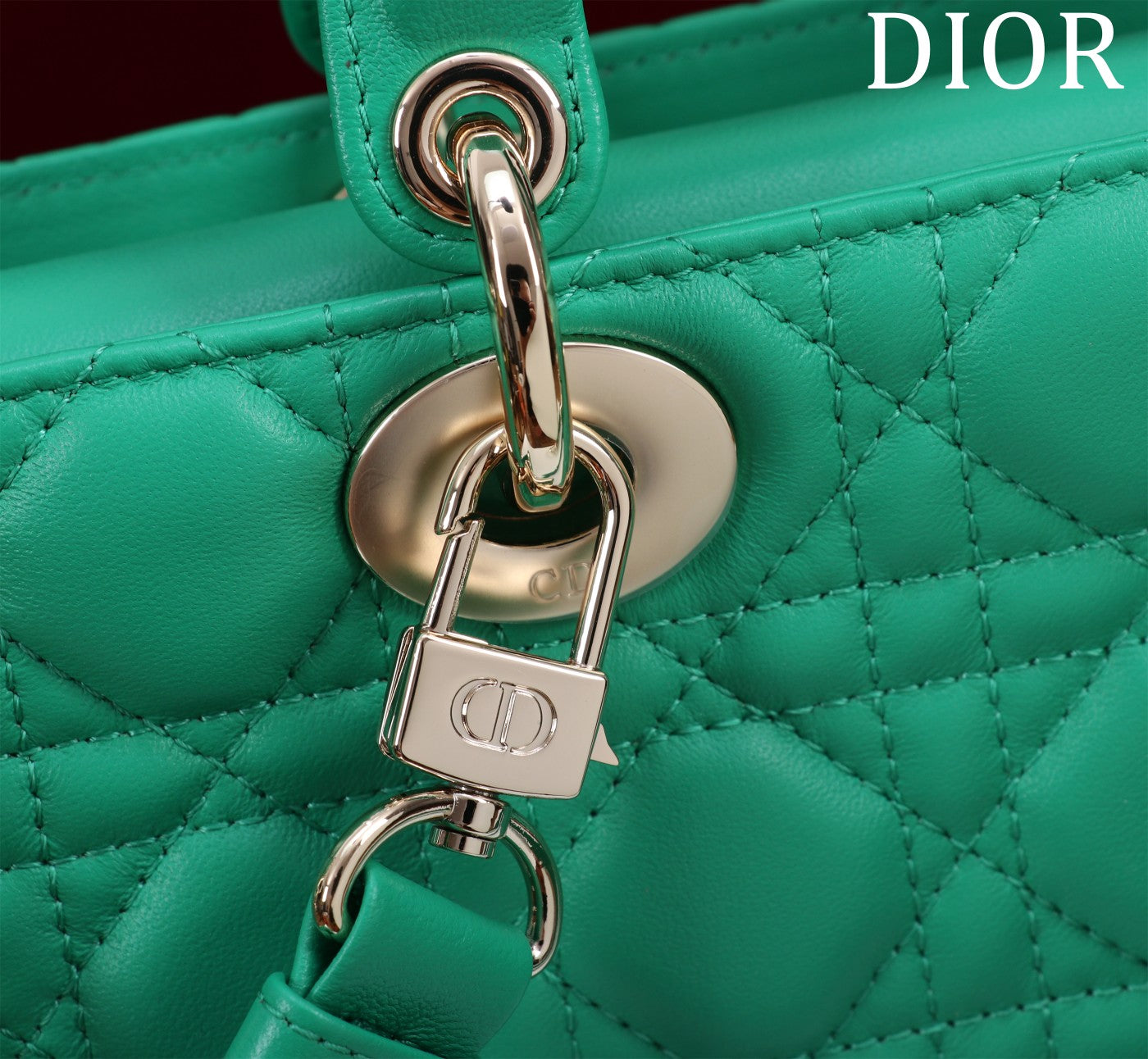 medium lady d-joy 26 jade green lambskin mysite