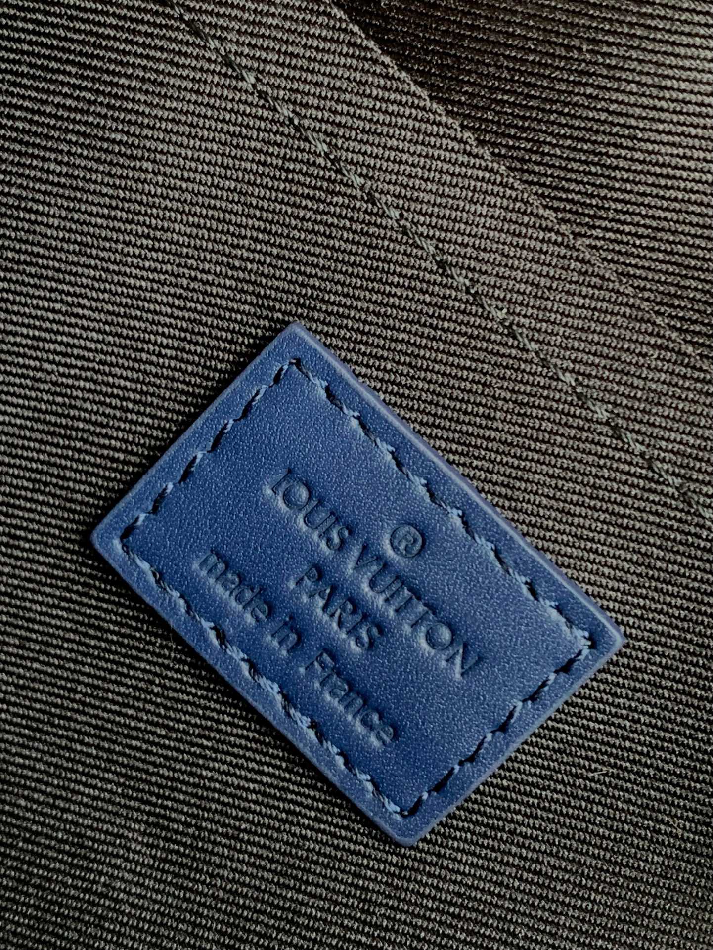 LV Fastline Messenger Bag 23.5 Blue Cowhide HW mysite