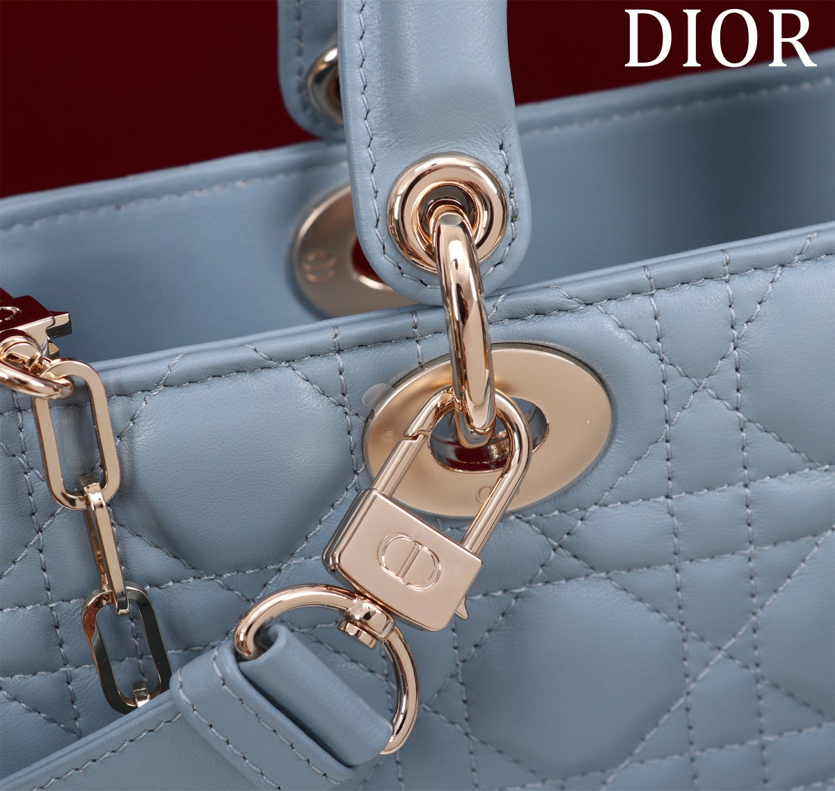 medium lady d-joy 26 cloud blue lambskin mysite