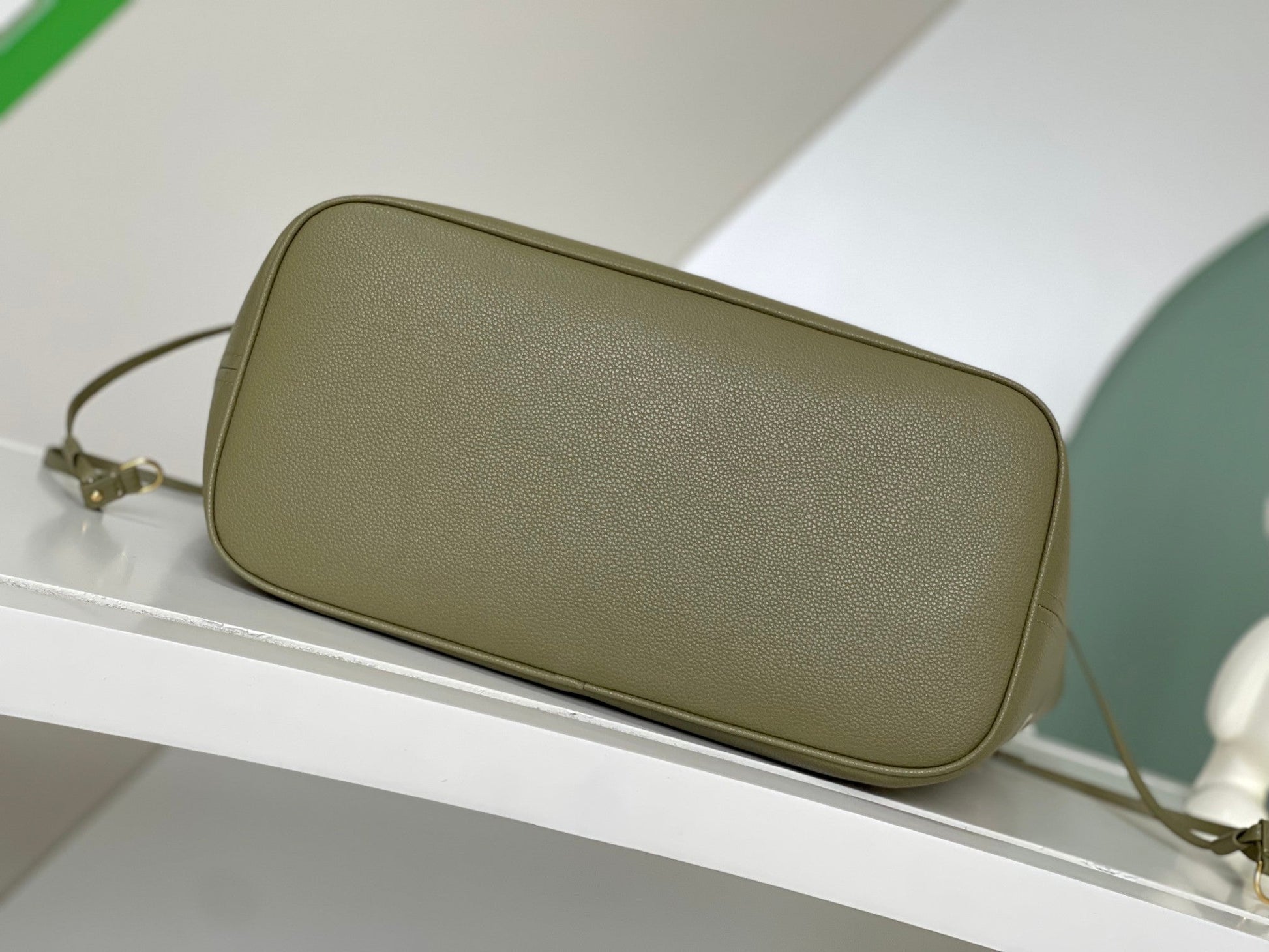 NEVERFULL MM 32 KHAKI CREAM MONOGRAM EMPREINTE LEATHER mysite