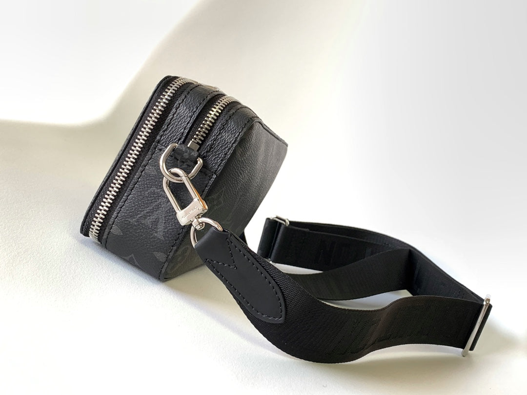 LV Alpha Wearable Wallet Black Monogram Canvas 268782 mysite