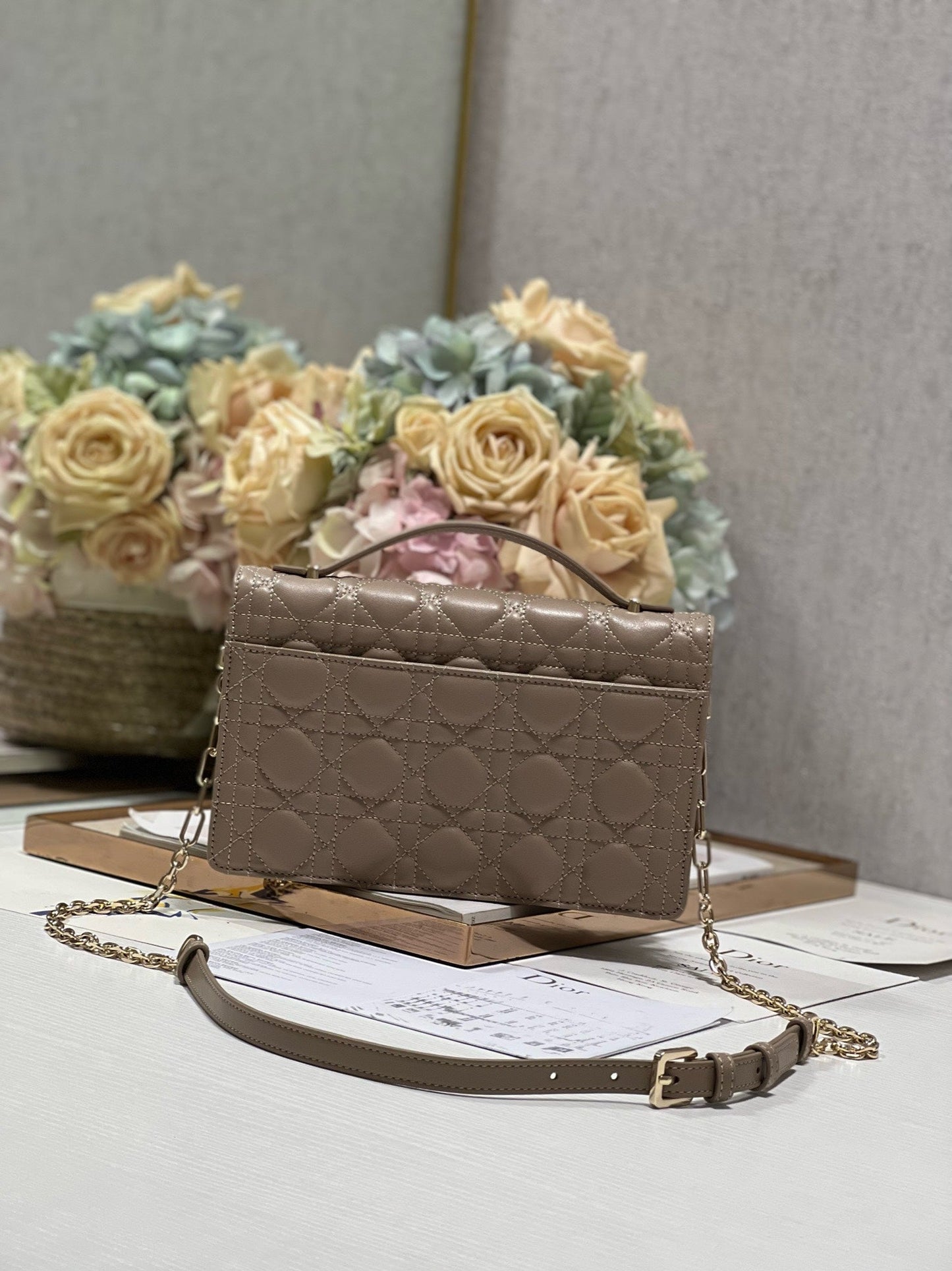 MISS CD 24CM DARK BROWN LAMBSKIN mysite