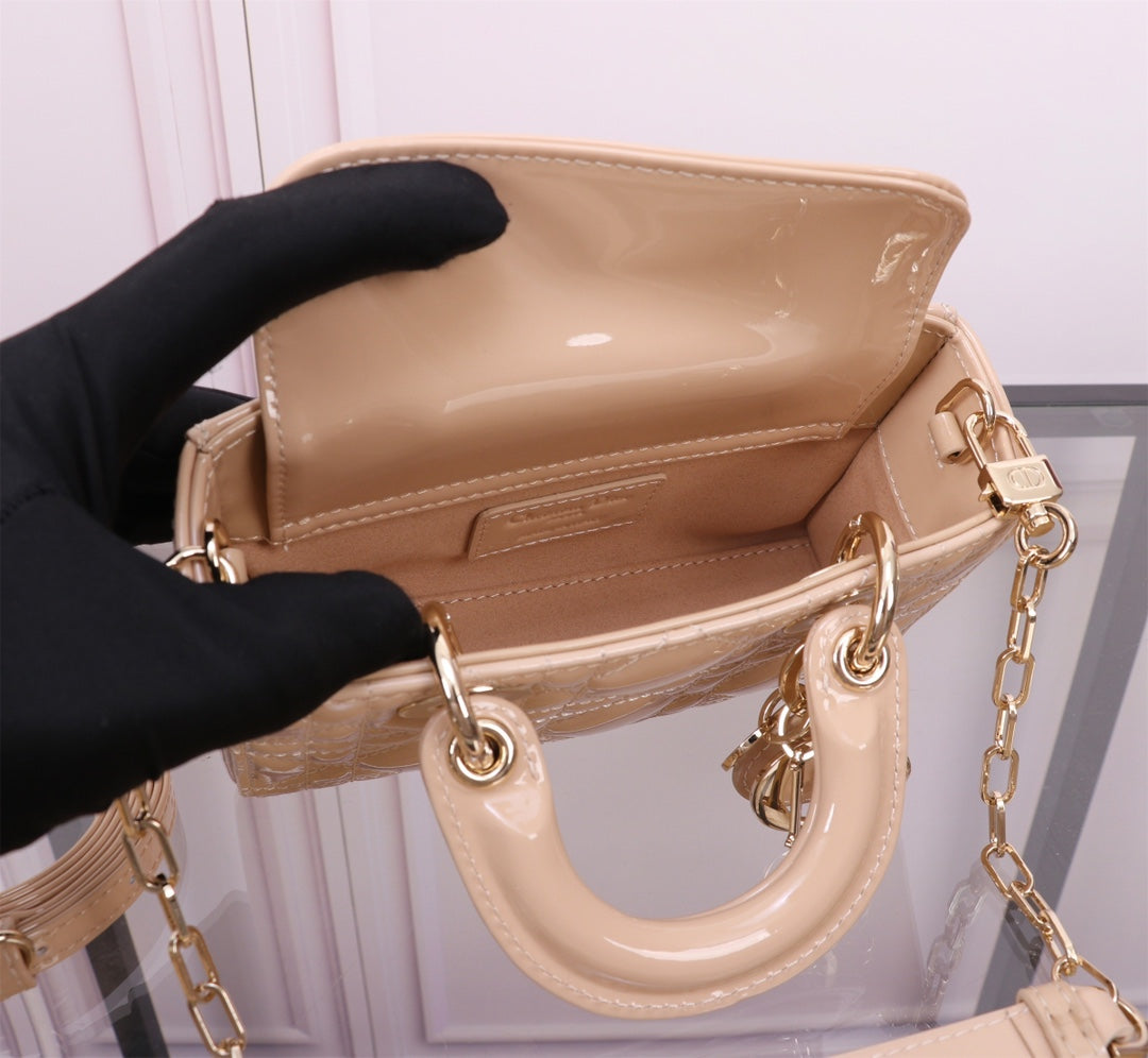 MICRO LADY D-JOY 16.5 BEIGE LAMBSKIN mysite