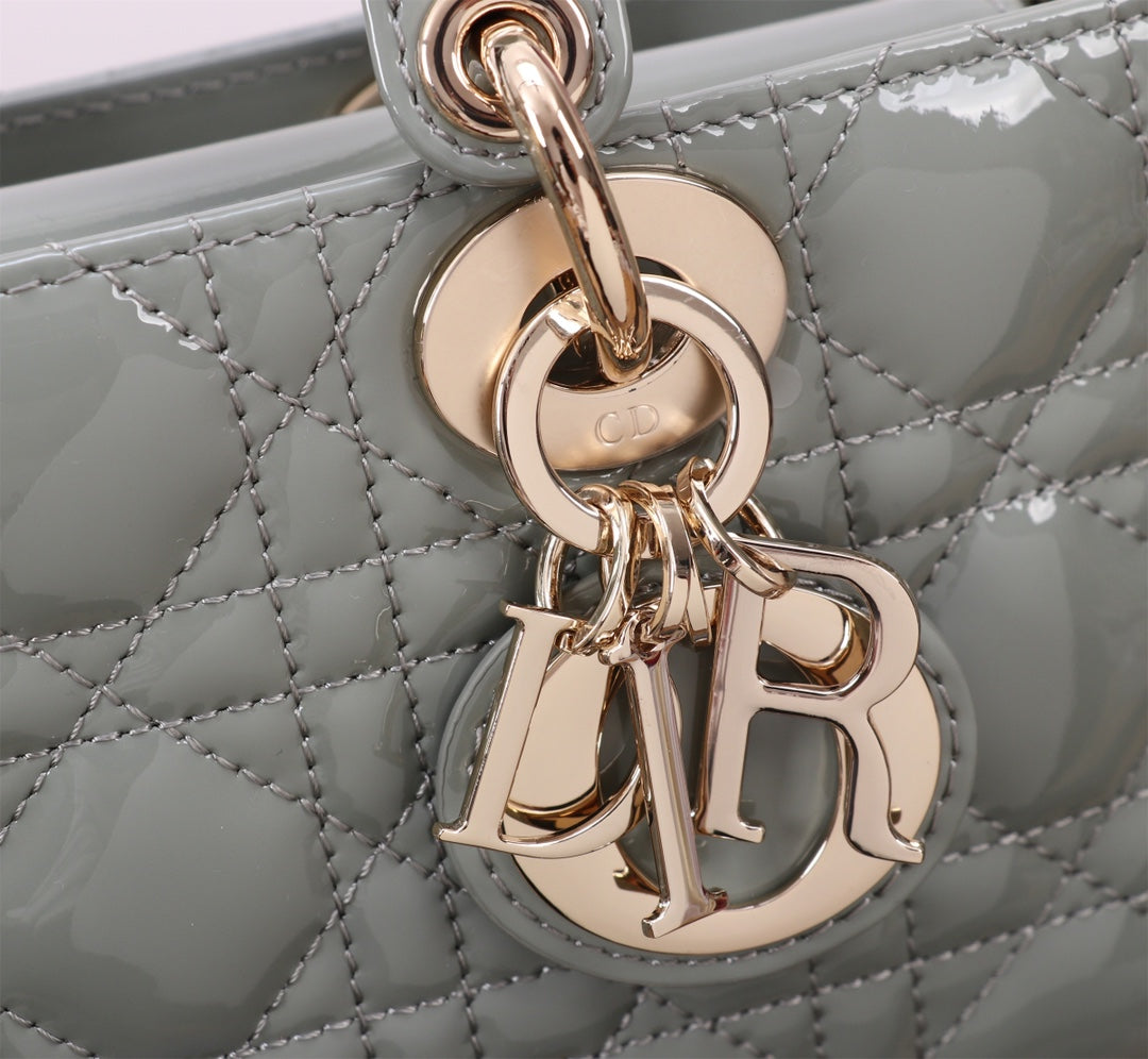 SMALL LADY D-JOY 22 ROCK GRAY LAMBSKIN mysite