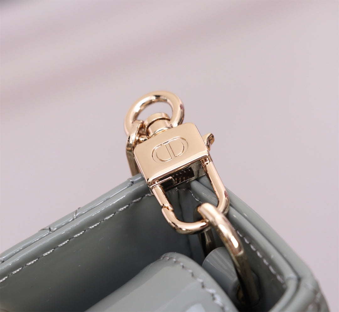 SMALL LADY D-JOY 22 ROCK GRAY LAMBSKIN mysite