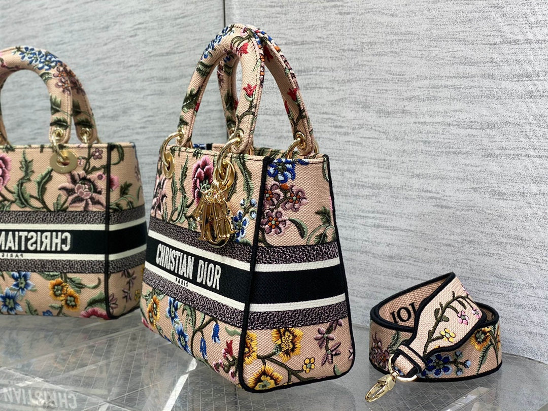 CD Floral Pollen 24 Lady Dior Bag Canvas 336648 mysite
