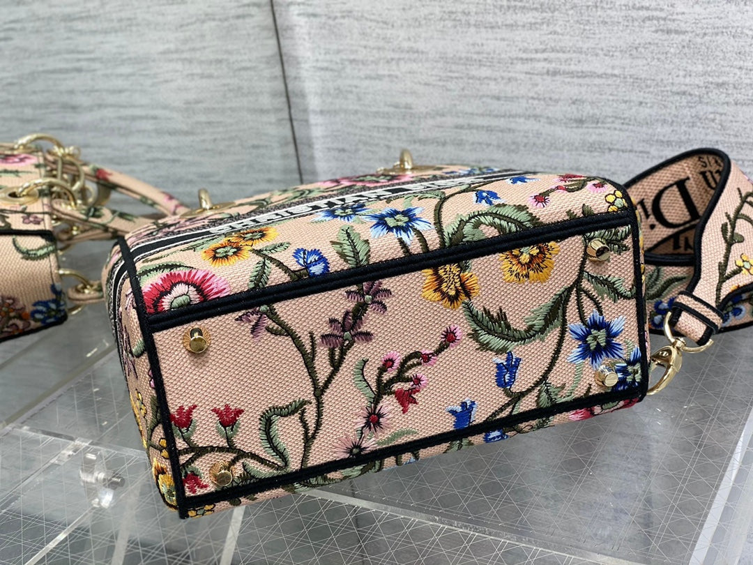 CD Floral Pollen 24 Lady Dior Bag Canvas 336648 mysite