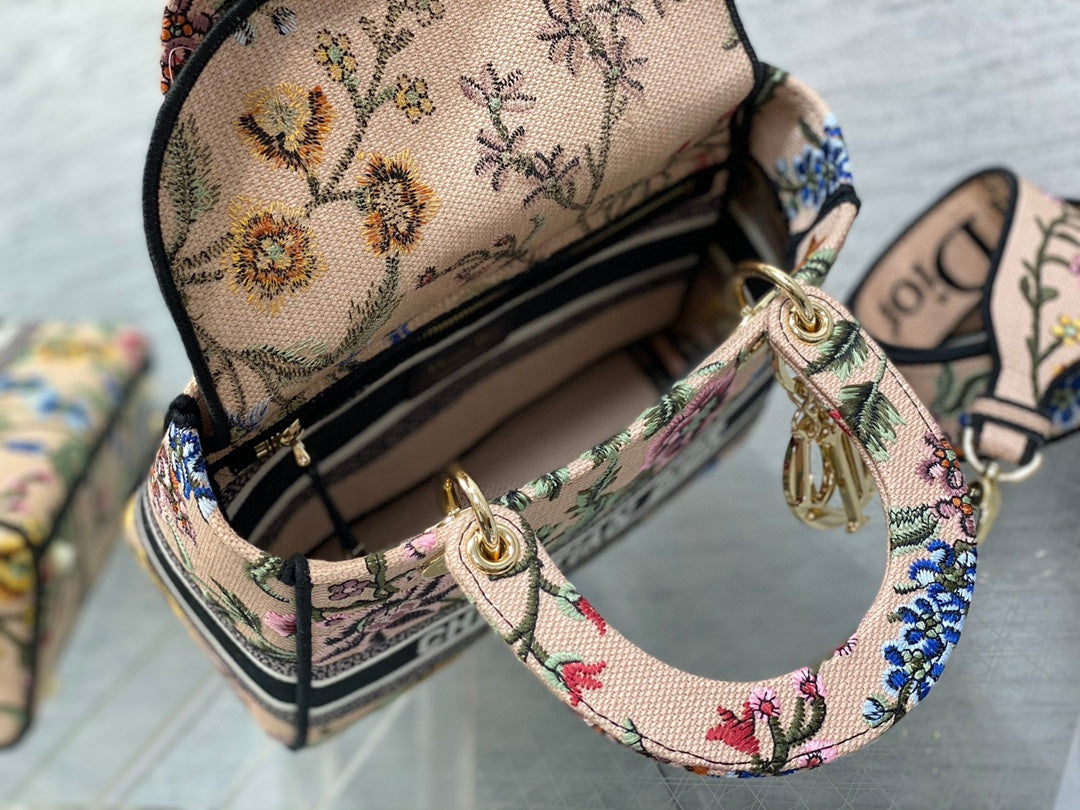CD Floral Pollen 24 Lady Dior Bag Canvas 336648 mysite