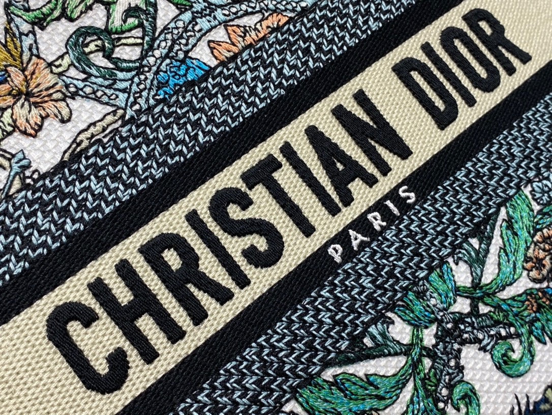 CD Travel Star Green 24 Lady Dior Bag Canvas 336666 mysite