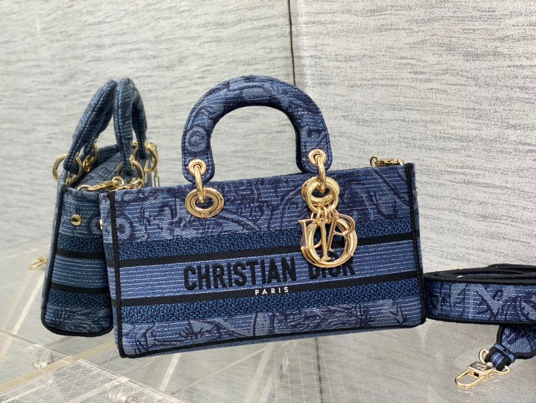 CD Denim Blue Tiger 26 Lady D-Joy Bag Canvas 336633 mysite