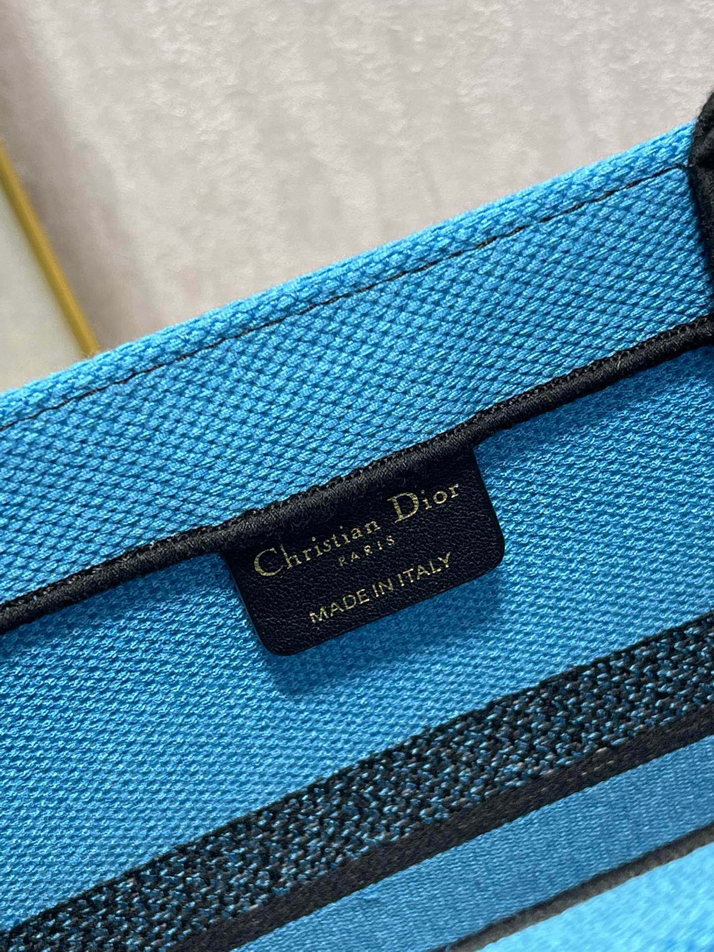 CD Zebra Book Tote Bag Blue Canvas 336519 mysite