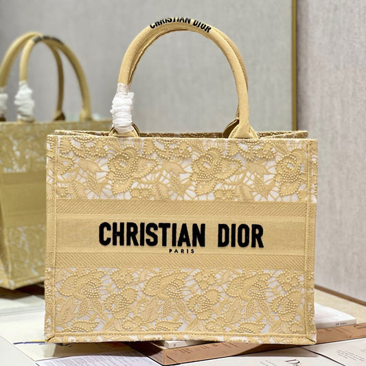 CD Mesh apricot Book Tote Bag Canvas 336534 mysite