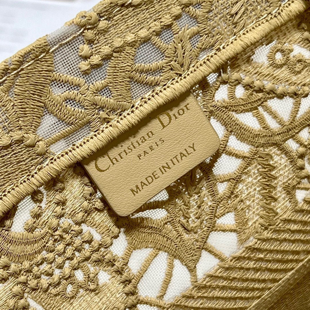 CD Mesh apricot Book Tote Bag Canvas 336534 mysite