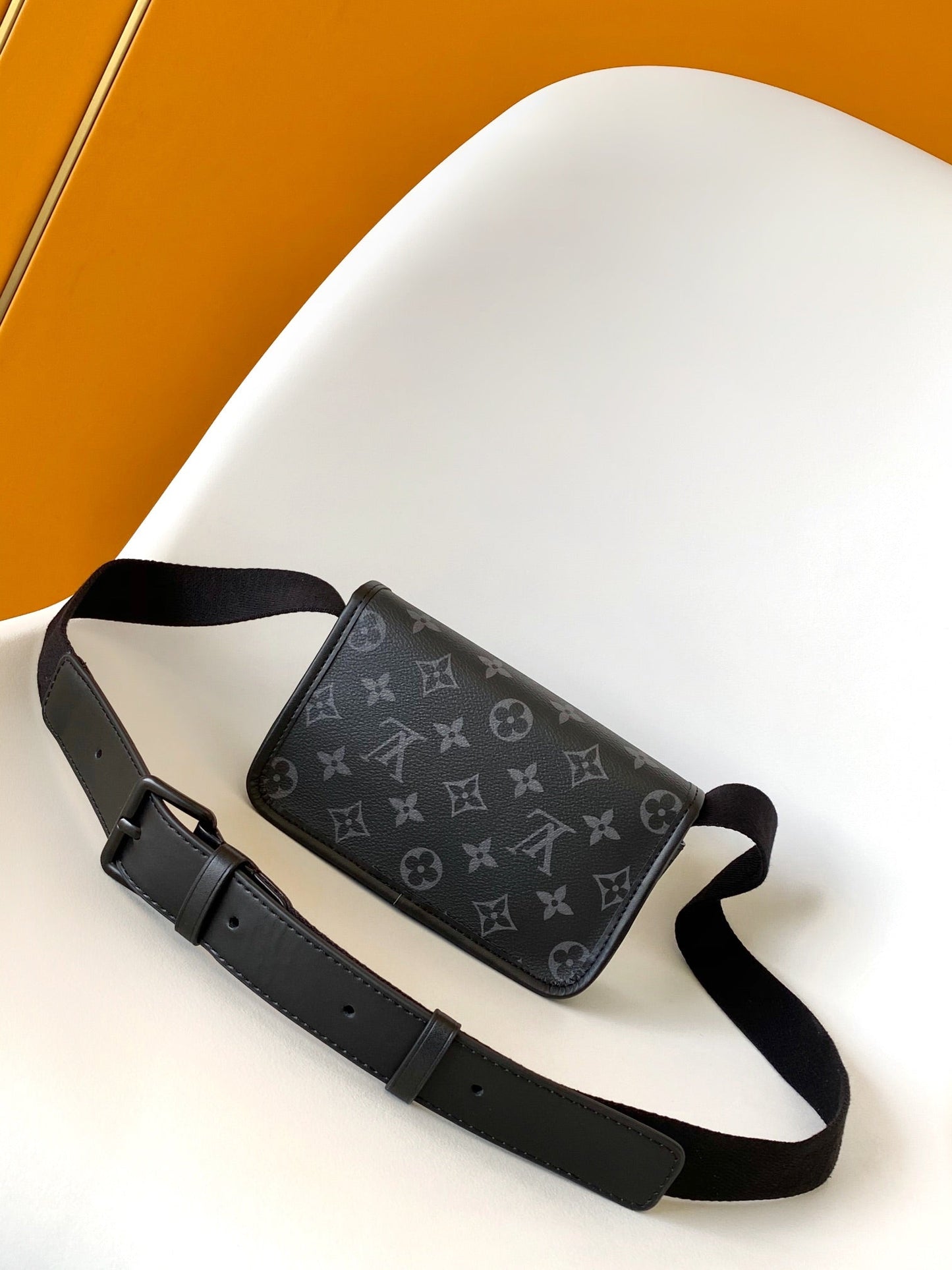 LV Bosphore Wearable Wallet 19cm Black Monogram Eclipse canvas mysite