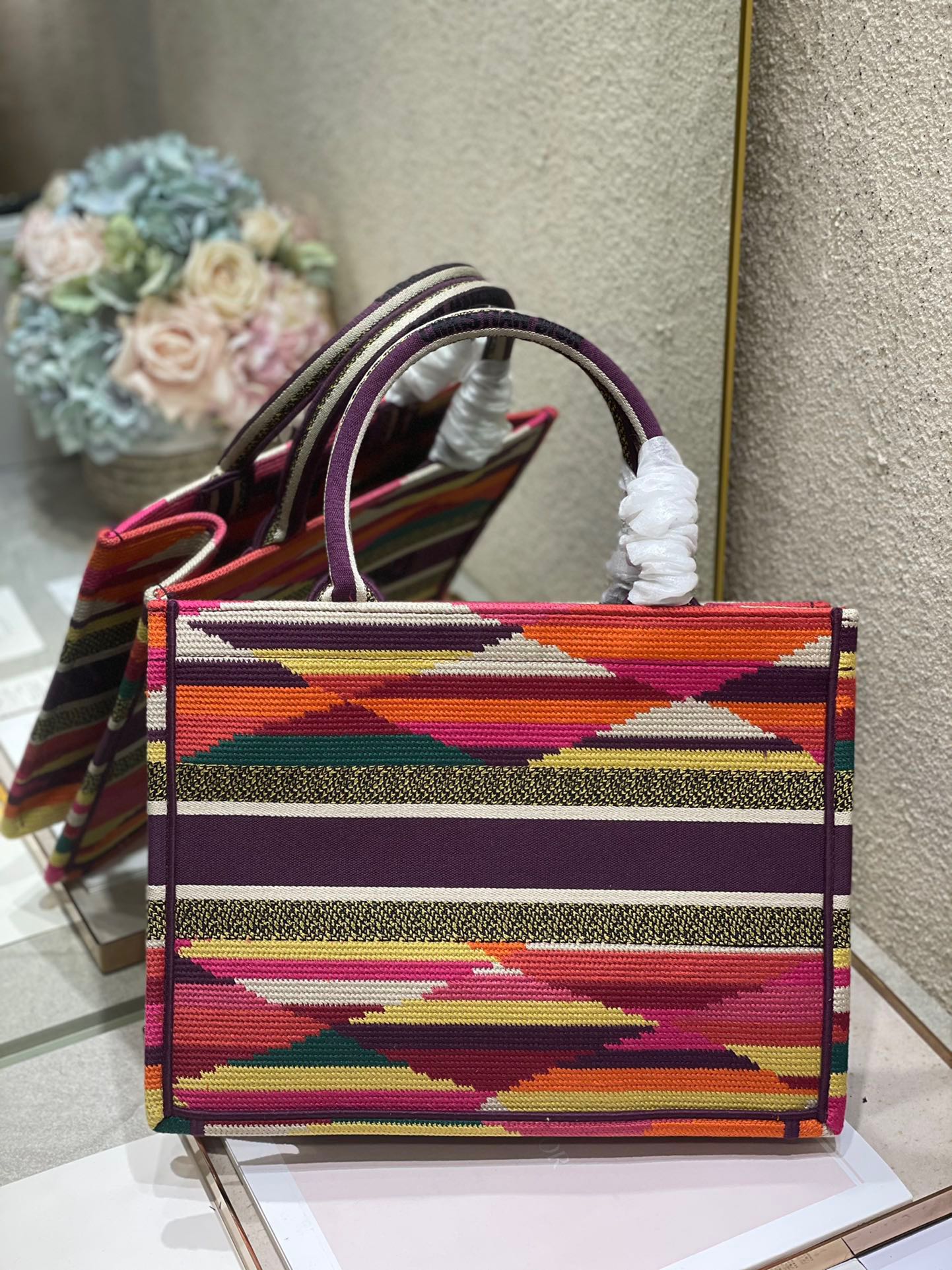 CD Electrical Rainbow Book Tote Bag Canvas 336540 mysite