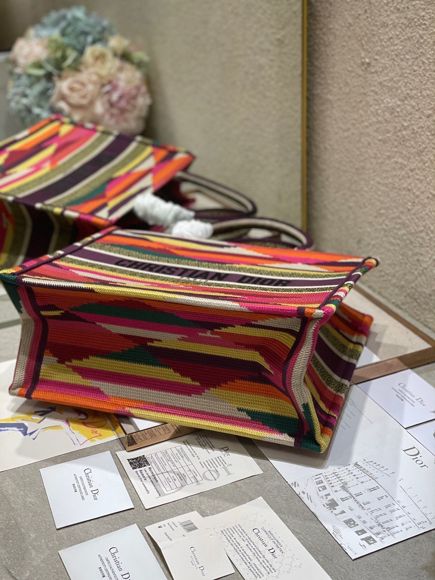 CD Electrical Rainbow Book Tote Bag Canvas 336540 mysite