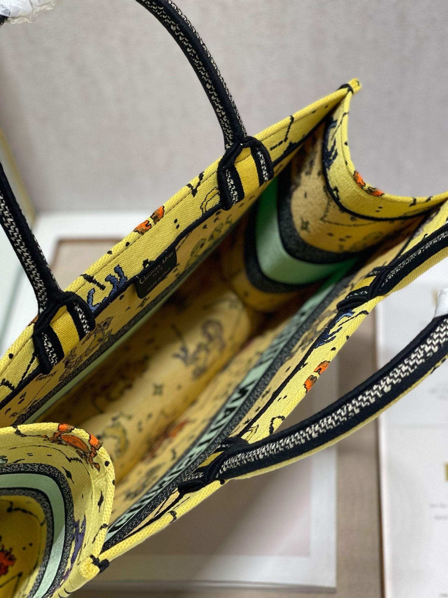 CD Tanabata Yellow Book Tote 36cm Bag Canvas 336543 mysite