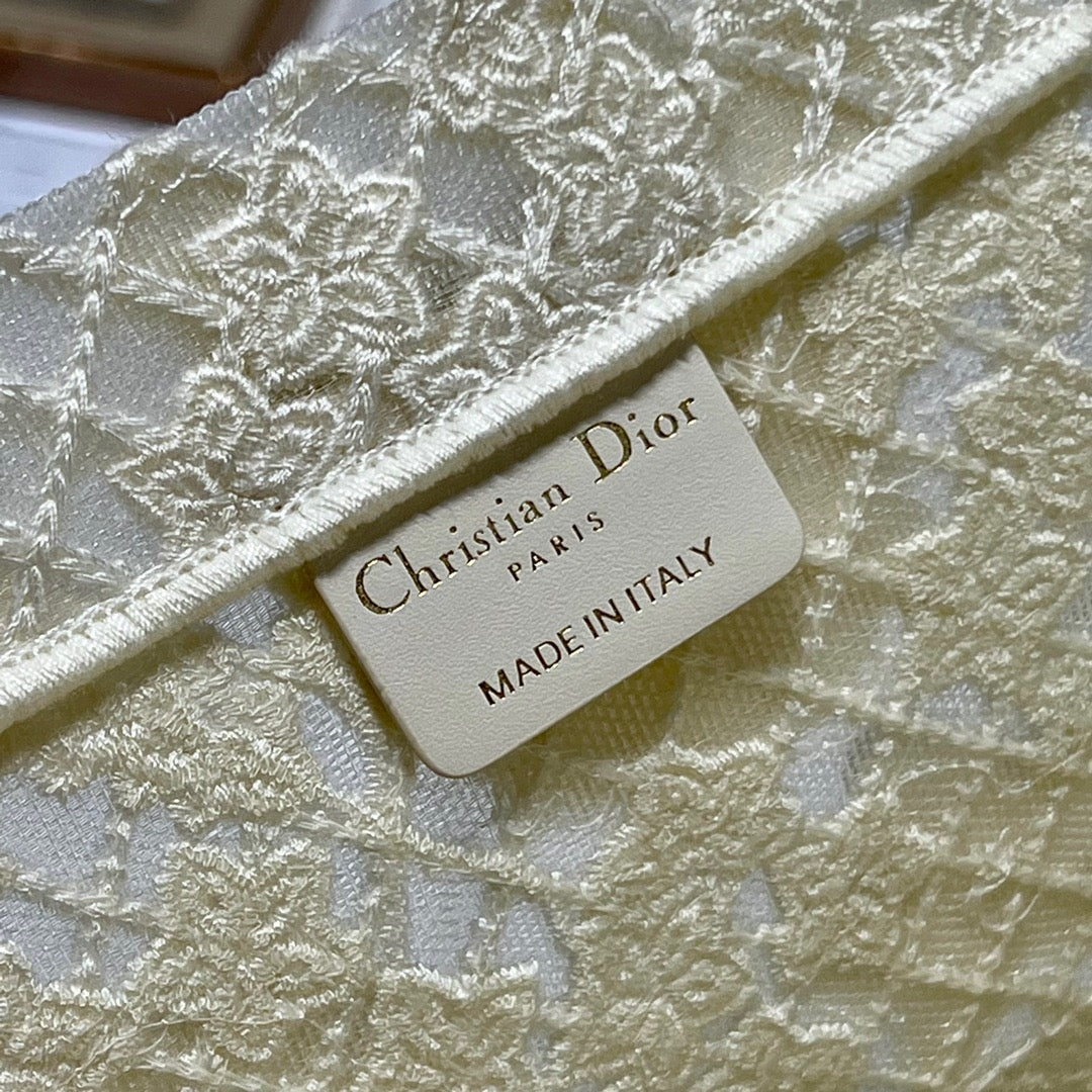 CD Fish Shreds White Book Tote 42cm Bag Canvas 336594 mysite