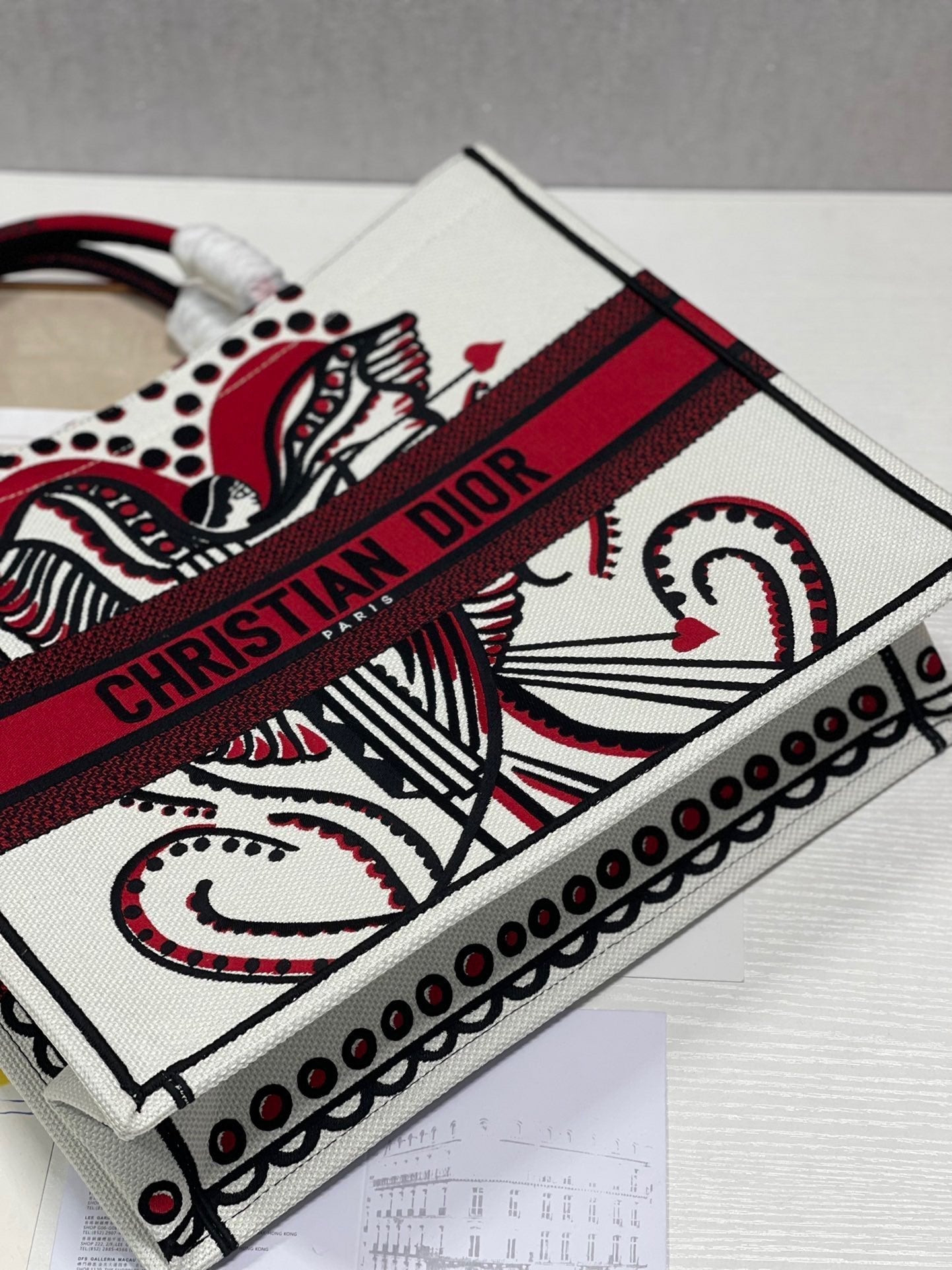 CD Heart-shaped Portrait Book Tote 42cm Bag Canvas 336573 mysite