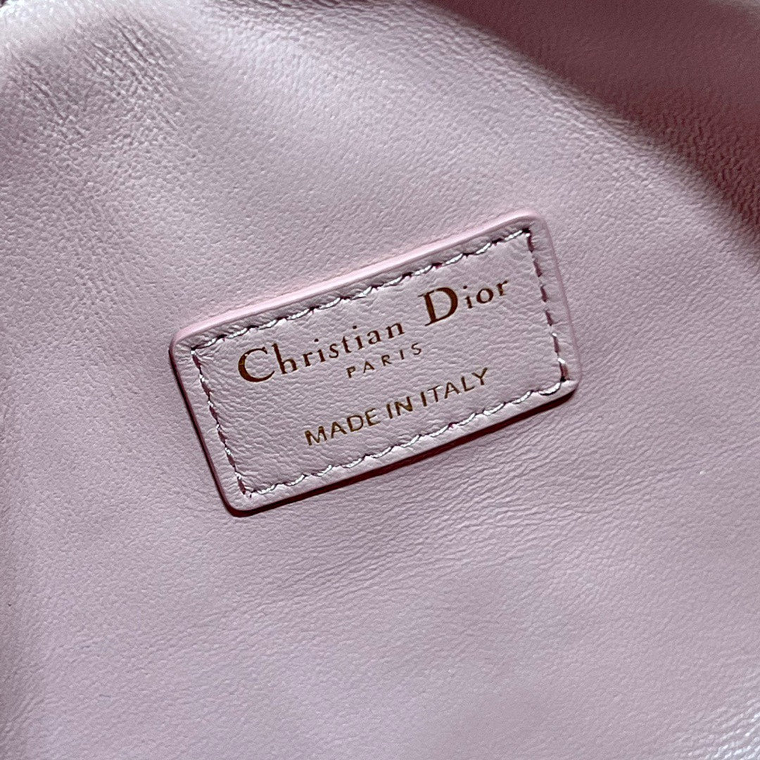 CD Medium Travel Nomad Clutch "Pink" Calfskin 336806 mysite