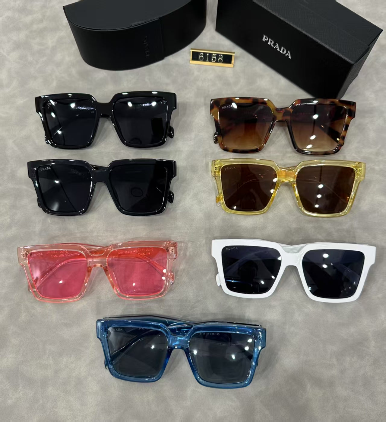 Luxury Large Frame Sunglasses Y-1331