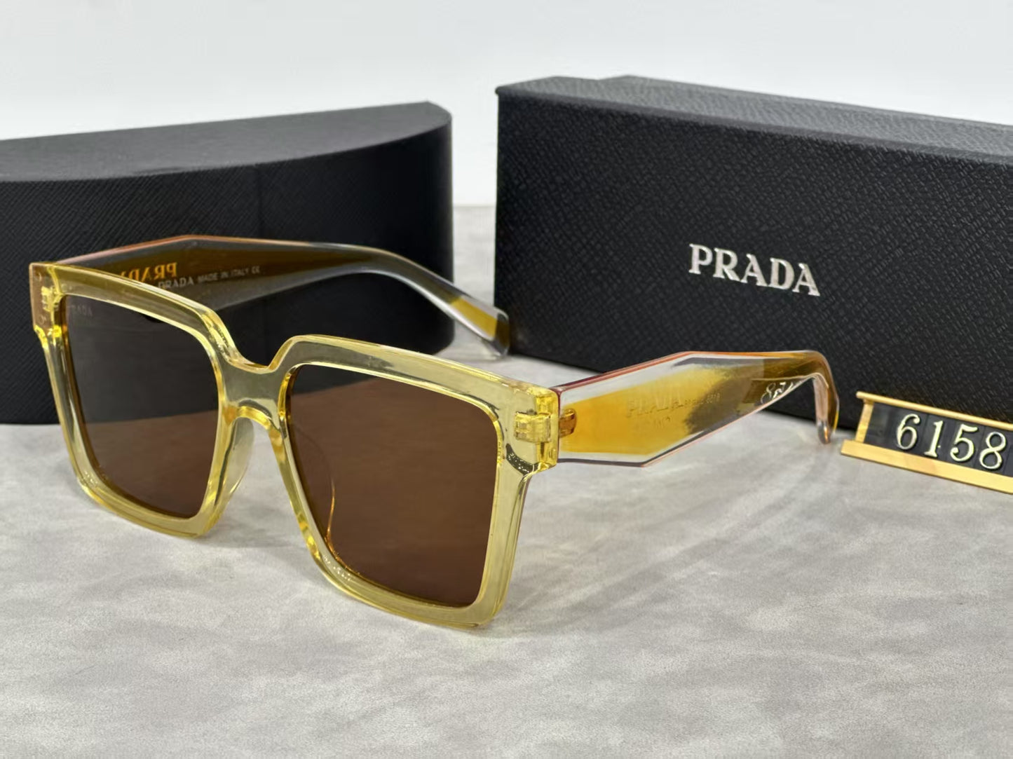Luxury Large Frame Sunglasses Y-1331