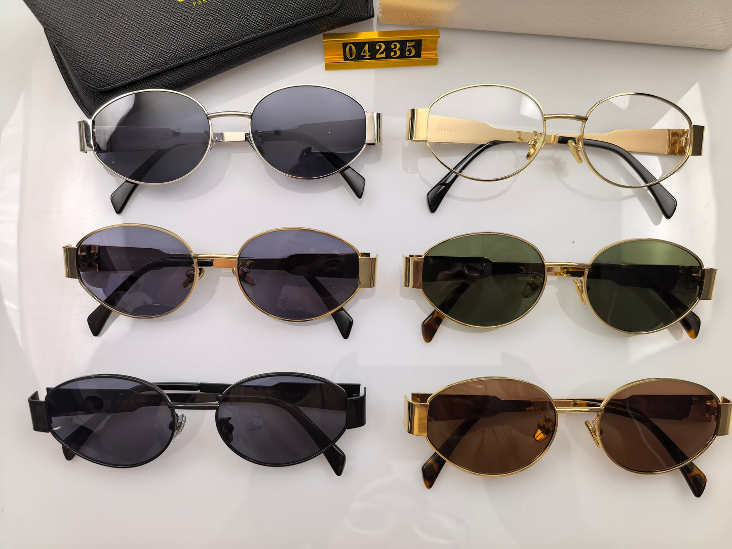 Luxury Large Frame Sunglasses Y-0882