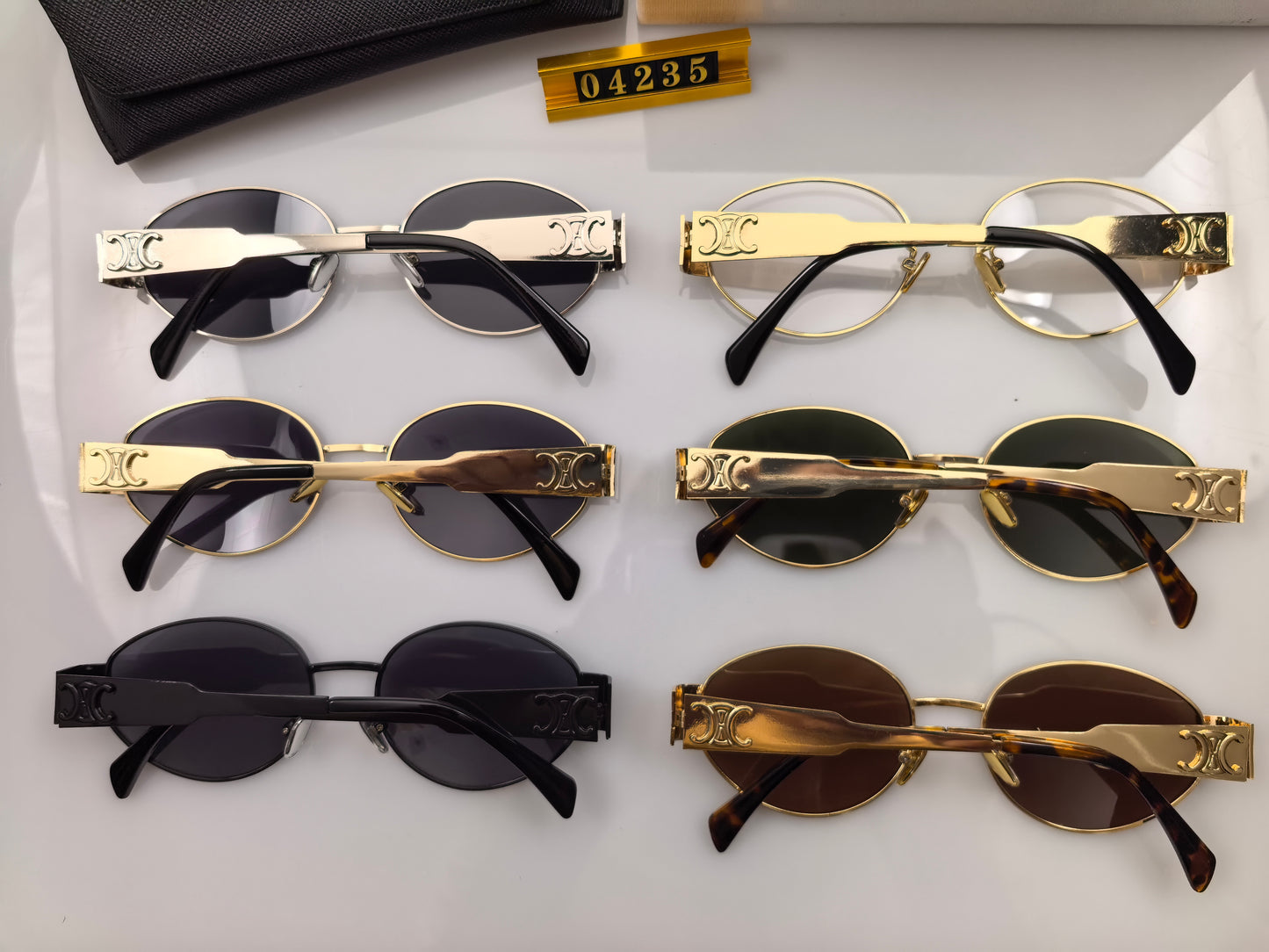 Luxury Large Frame Sunglasses Y-0882