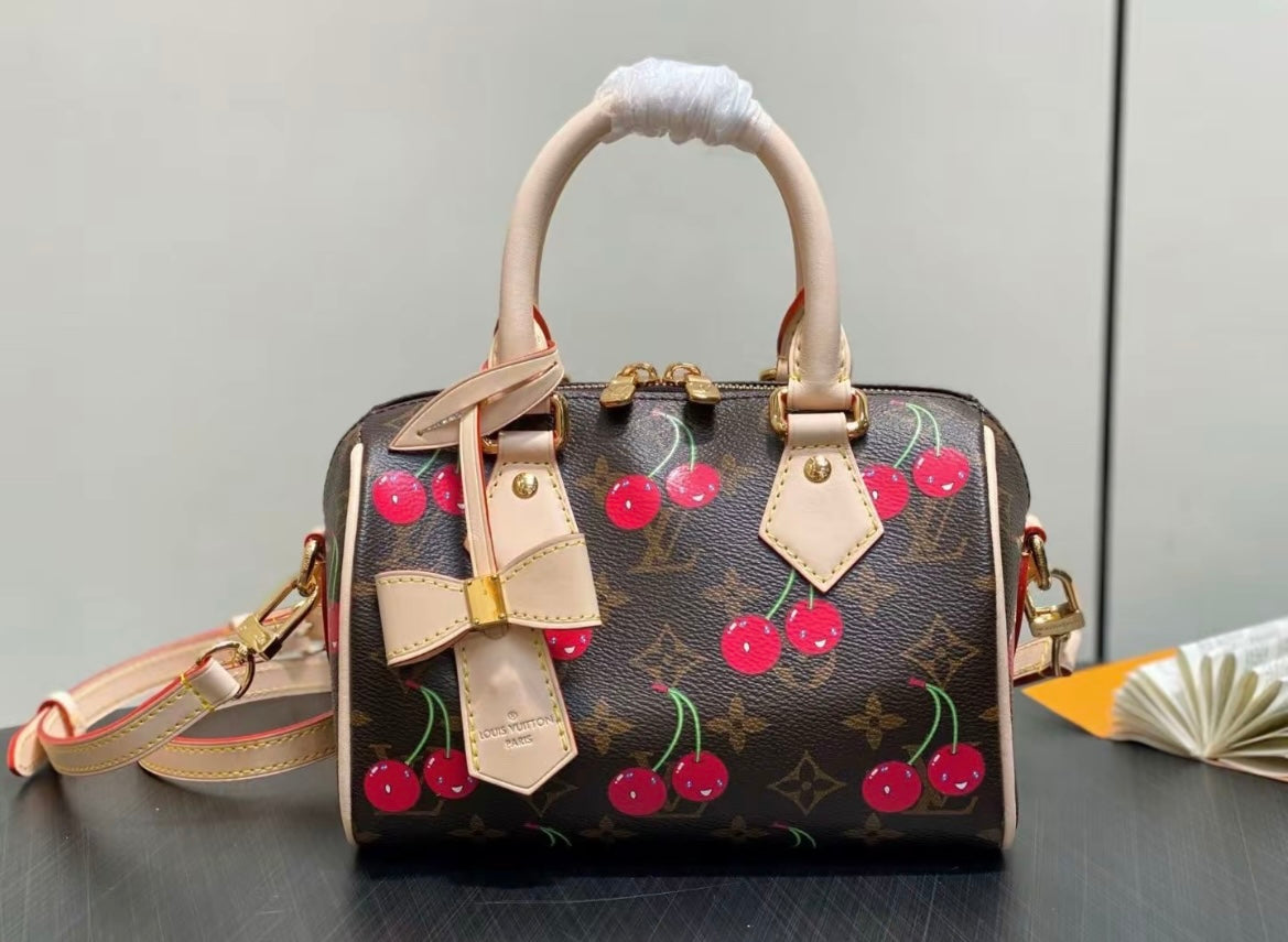 🌟 L$V Cherry Keychain: Cute + Luxury, All in One 🍒✨s mysite