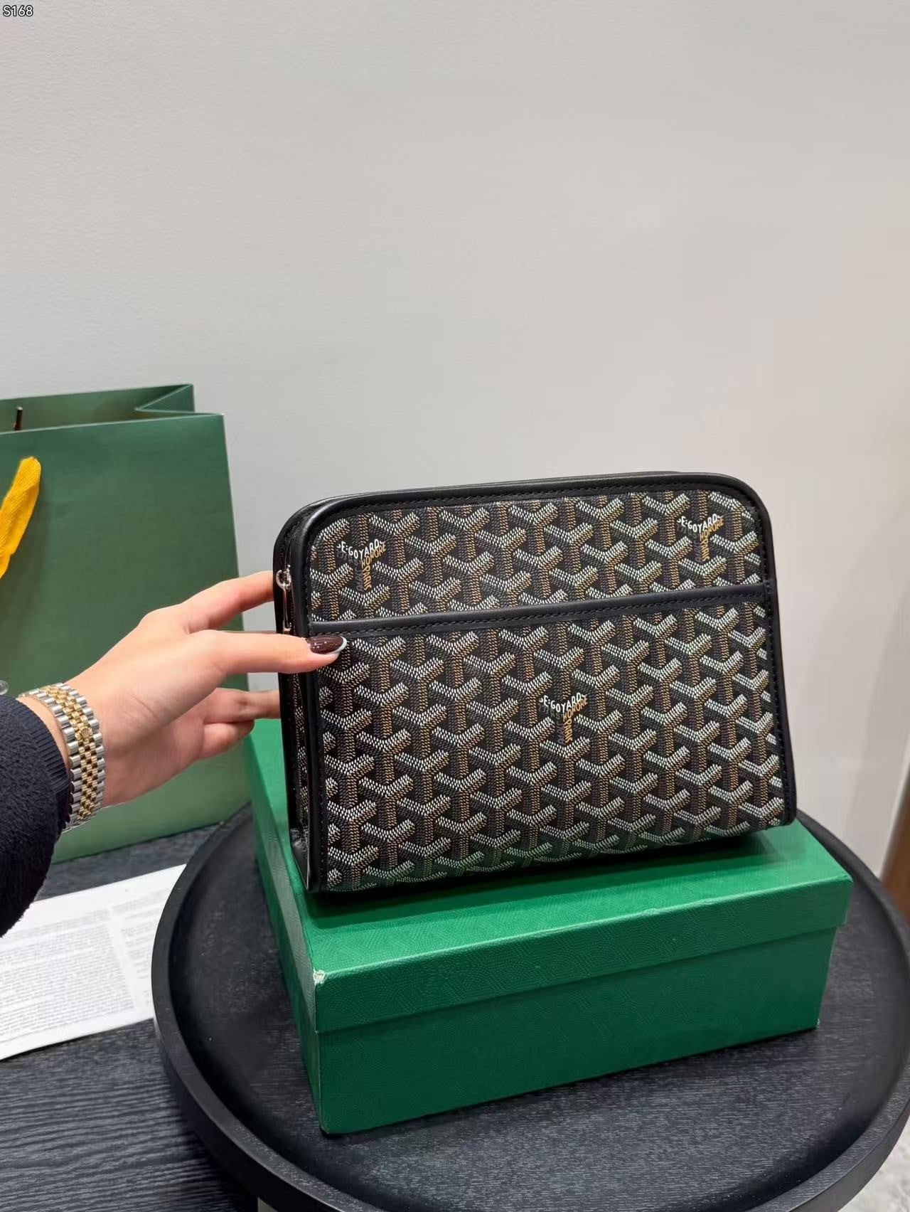 Essential clutch bag for men-1 mysite