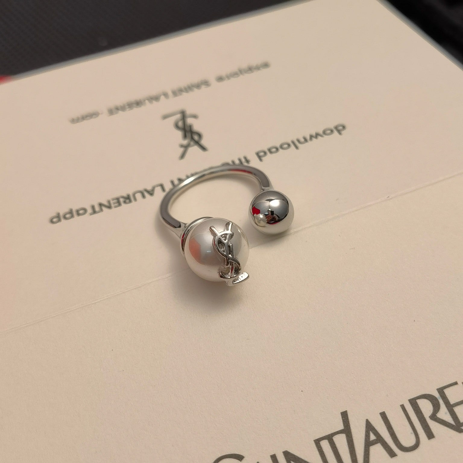 Pearl Fashion Open Rings-s mysite