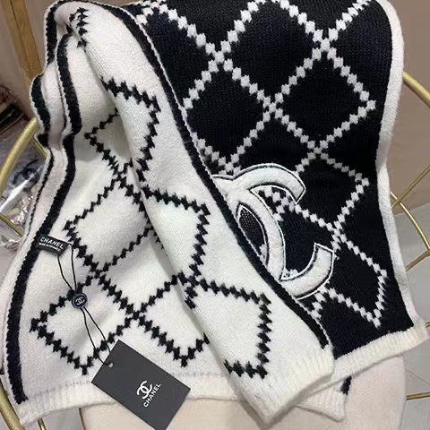 Temperament Rhombic Cashmere Scarf Shawl mysite