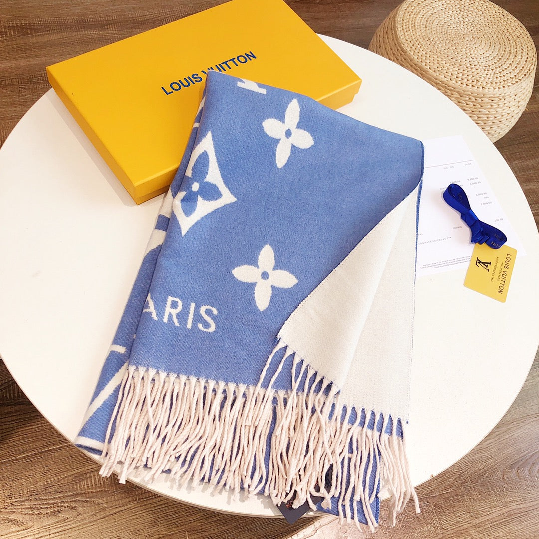 6-color Four-leaf Clover Rabbit Cashmere Shawl Scarf mysite