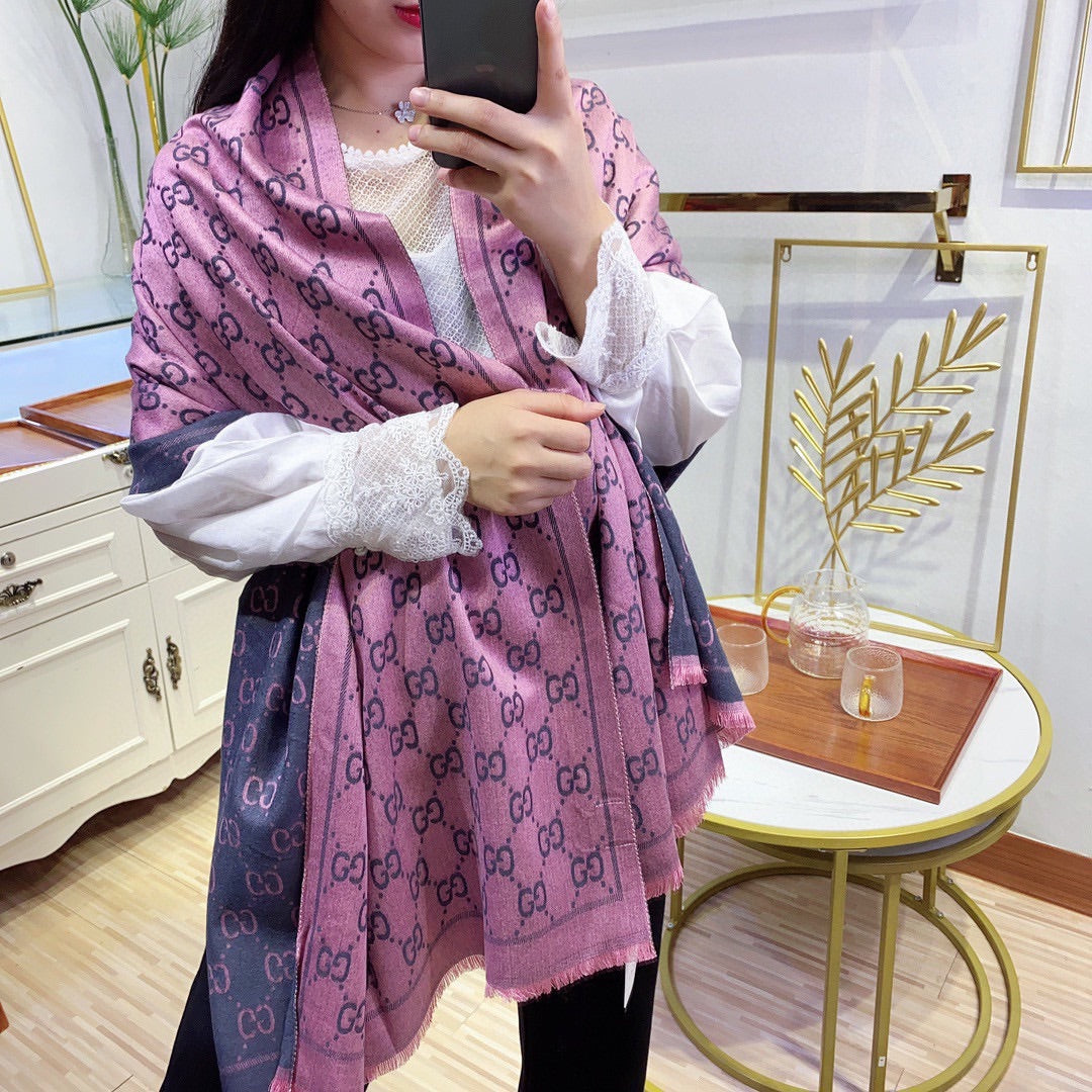 Classic small broken Edge Scarf Shawl mysite