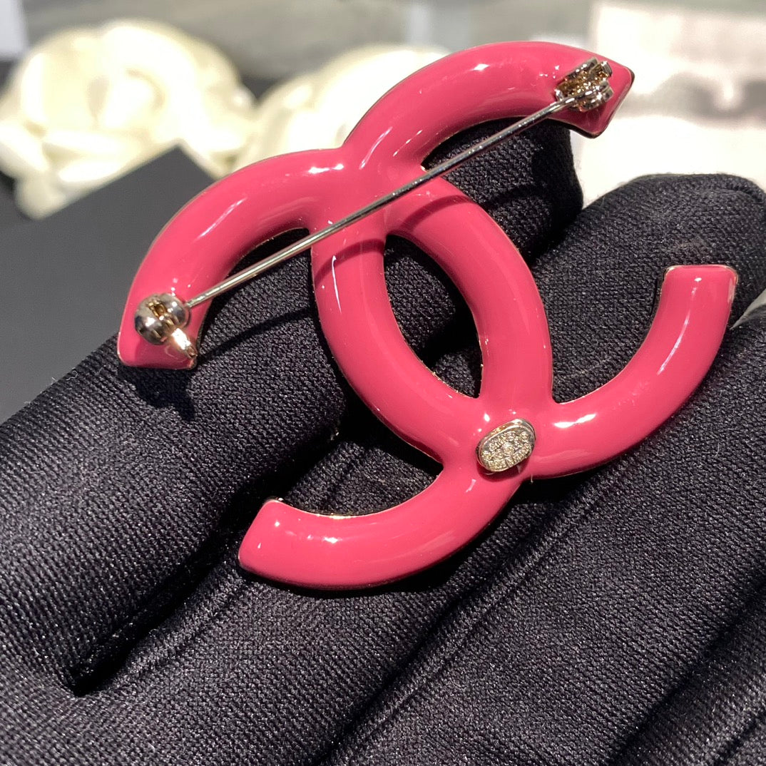 Gradient Pink Rhinestone Brooch mysite